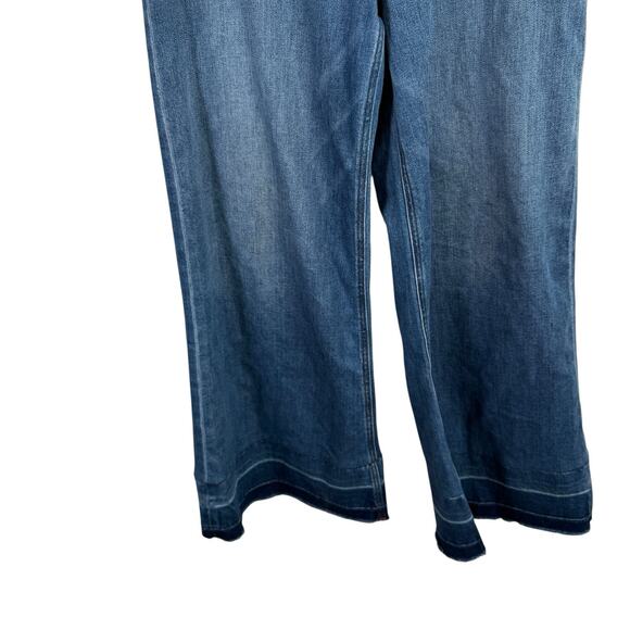 Kut From the Kloth Goldie Super Flare Jeans High Rise Dark Wash Boho Womens 4 - Picture 4 of 9